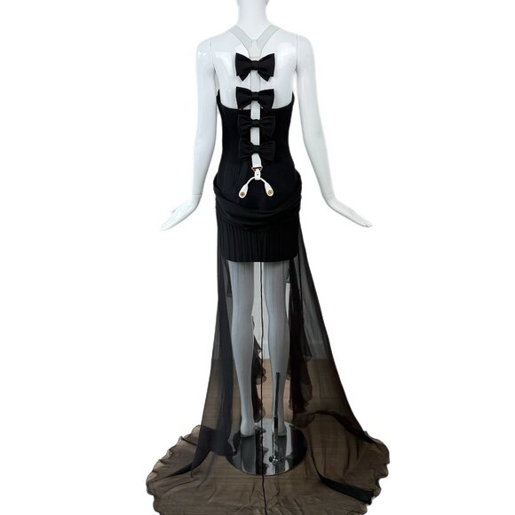 MOSCHINO COUTURE 2024 Runway 40th Anni Edition Mini Dress - Picture 10 of 13